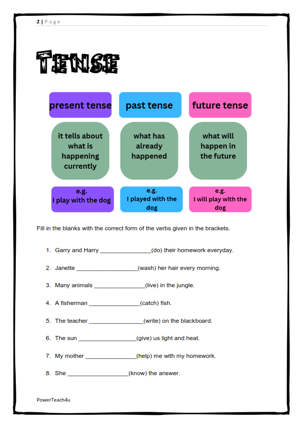 Grade 5 English FAL Term 3 -> workbook