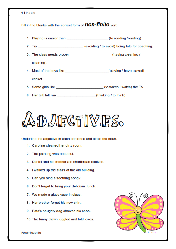 Grade 5 English FAL Term 3 -> workbook