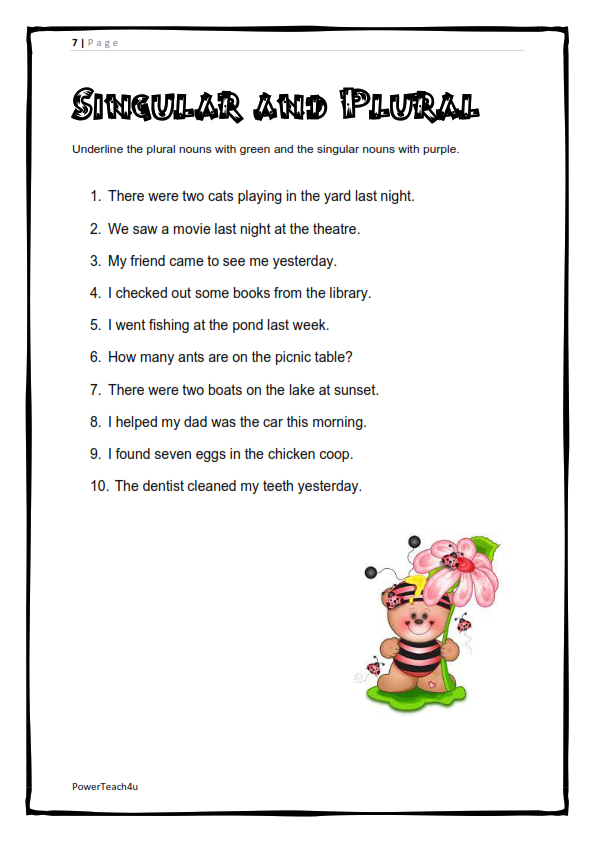 Grade 5 English FAL Term 3 -> workbook