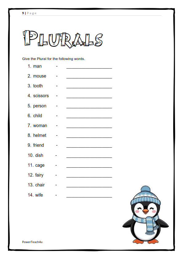 Grade 5 English FAL Term 3 -> workbook