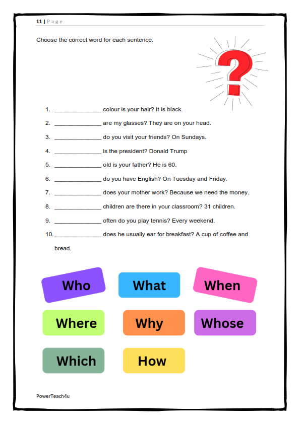 Grade 5 English FAL Term 3 -> workbook