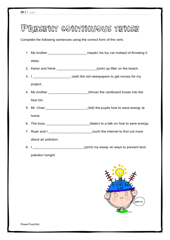 Grade 5 English FAL Term 3 -> workbook