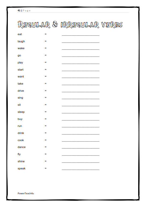 Grade 5 English FAL Term 3 -> workbook