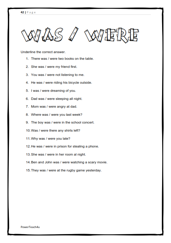 Grade 5 English FAL Term 3 -> workbook