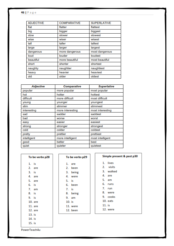 Grade 5 English FAL Term 3 -> workbook
