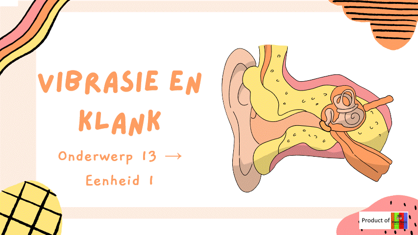 GR 4 -> NWTEG -> Vibrasie en klank