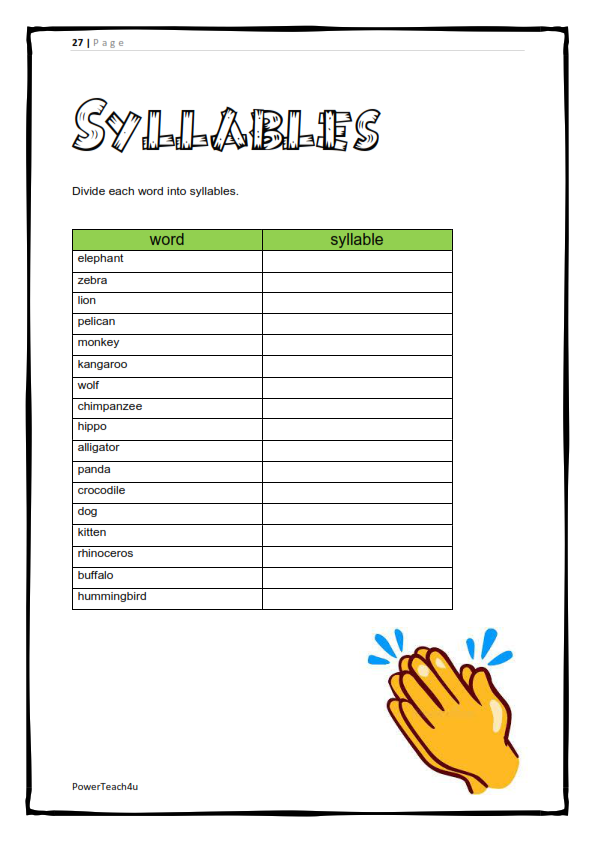 Grade 5 English FAL Term 3 -> workbook